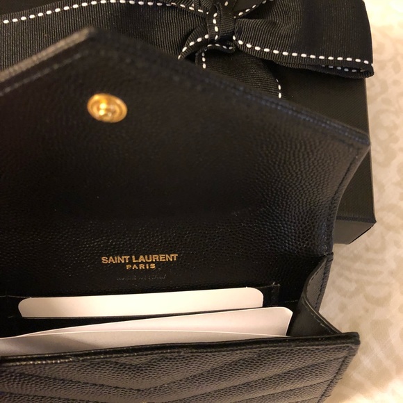 YSL Monogram Quilted Wallet - Picture 6 of 8